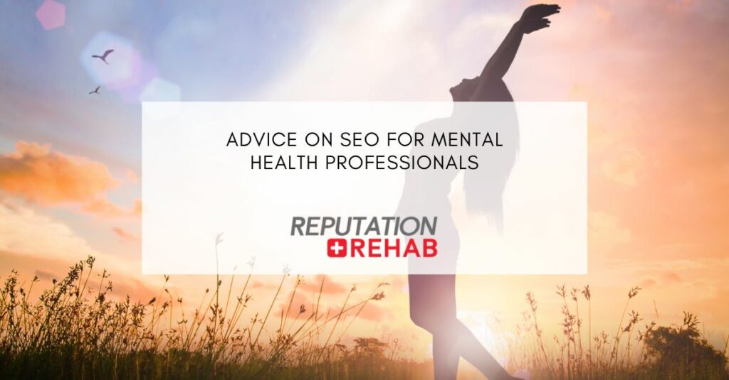 seo for mental health professionals